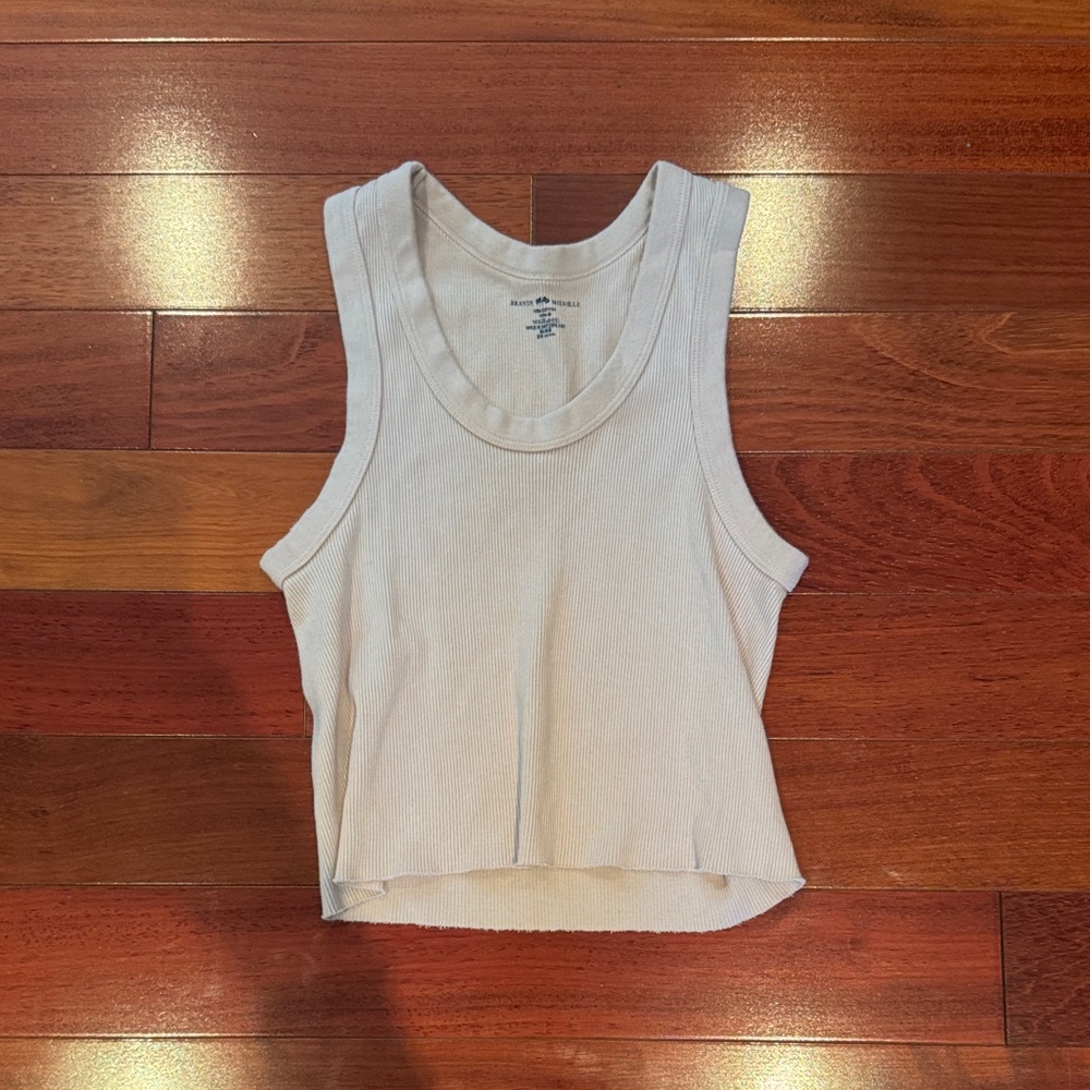Brandy Melville Cream Tank Top